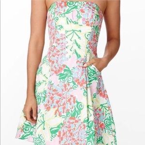 Lilly strapless dress